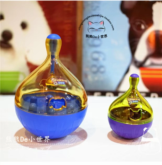 [] Petzfunny tumbler rò rỉ thực phẩm bóng mèo chó đồ chơi phát triển trí thông minh thú cưng thiết bị rò rỉ