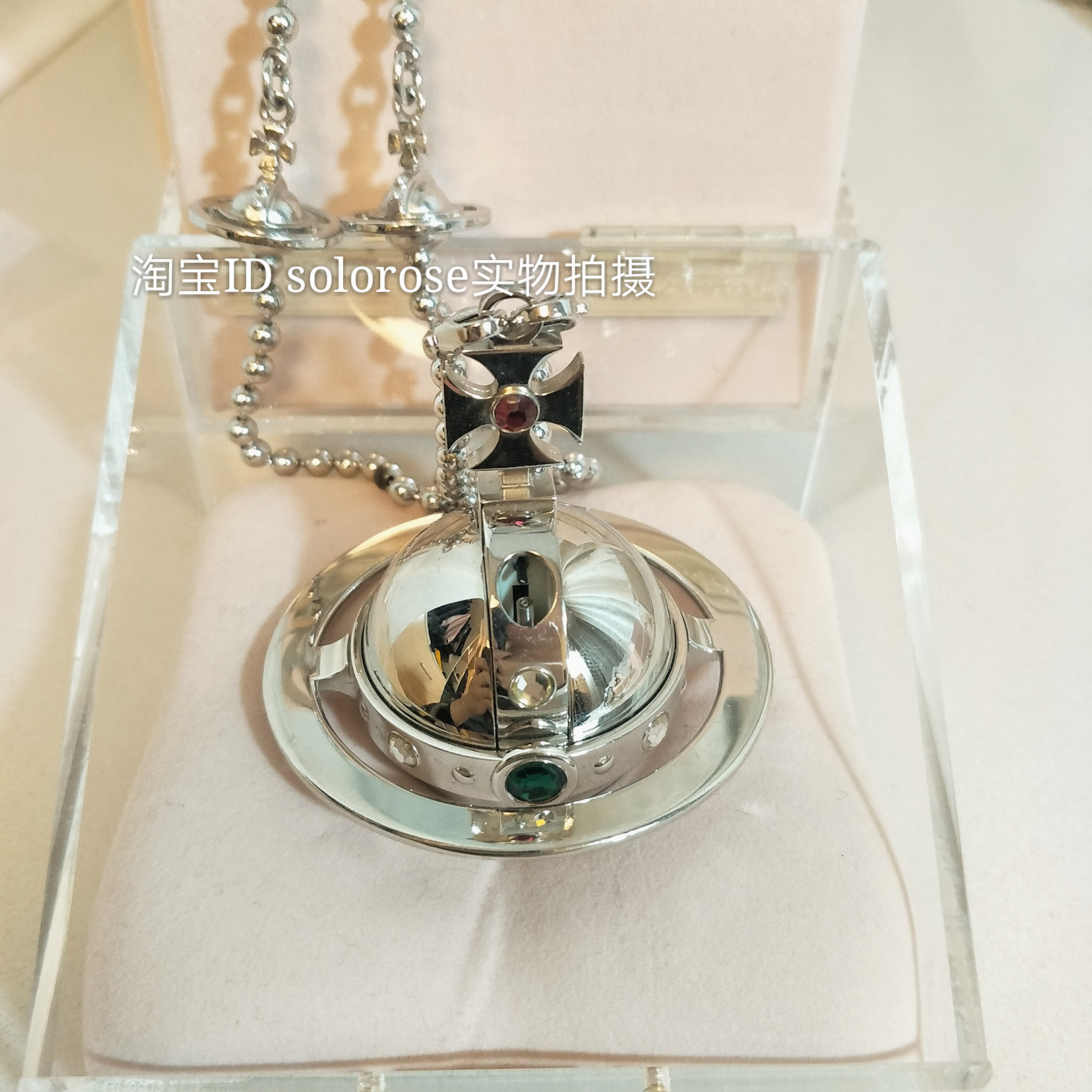Vivienne Westwood 日本限量500白金色打火机项链