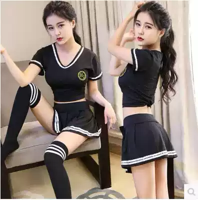 Female sexy Lingerie Nightclub cheerleading costume cosplay students sexy Lingerie