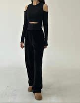 90117 Korea Dongdaemun Sweater District howl-8097510 popular elegant autumn atmosphere personality