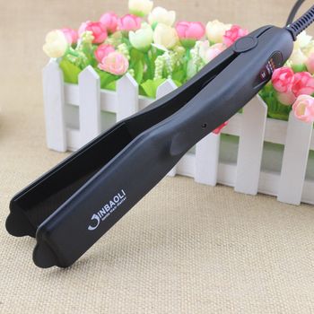 High-Power Hair Straightener That Doesn'T Damage Hair, Four-Level True Temperature Adjustment, Professional Salon-Grade Negative Ion Titanium Hair Straightener