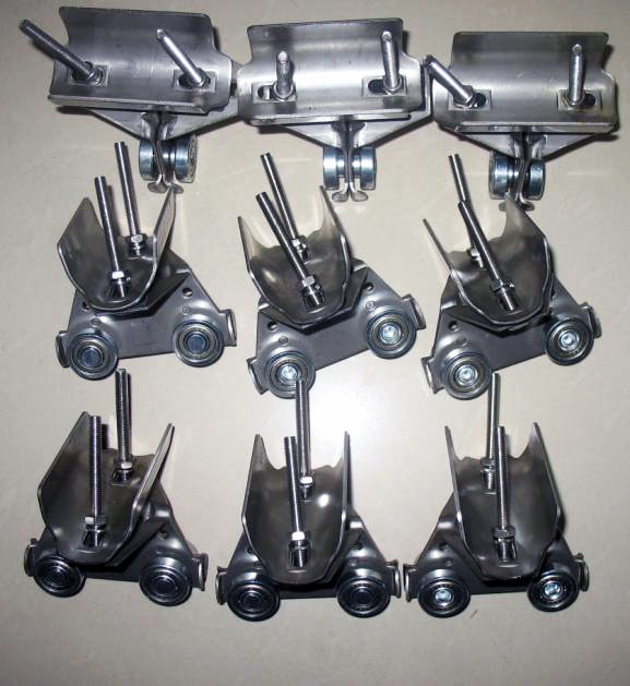 Galvanized C40C type steel rail pulley Cable pulley rail car Tsai C40 crane pulley galvanized