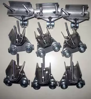 C- type rail cable pulley flat wire pulley 304 stainless steel crane pulley C30 pulley stainless steel crane