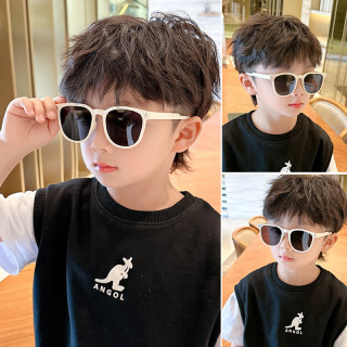 Sunglasses for Girls, Fashionable Baby Glasses That Do Not Hurt the Eyes, Children's Anti-Uv Foldable Sunglasses for Boys