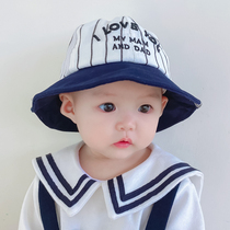 Baby Hat Autumn Winter Cute Super Cute Baby Fisherman Hat Spring Autumn Pure Cotton Thin with soft edge cap 2021 Autumn Baby Hat