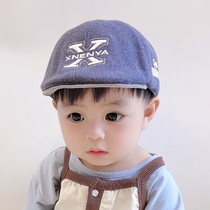 Baby Hat Baby Autumn Winter Cute Super Cute Super Cute Hat Spring Autumn Pure Cotton Autumn Money children handsome and trendy baseball cap