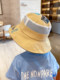 Children's sun hat baby summer thin hat boy anti-UV fisherman hat girl sun protection hat sun hat