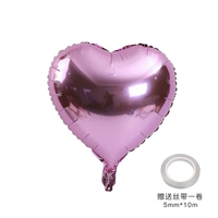 Воздушный шар с розой в составе, лента, 18 дюймов, 20 шт