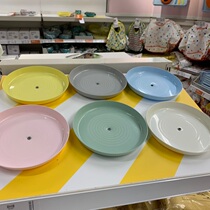 Fruit Wood bear Chongqing IKEA domestic Karas plate fruit color plastic plate 6 microwave ovens available