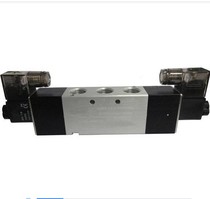 Pneumatic element three-position five-way control cylinder solenoid valve 4V230C-08 24V 220V double head coil