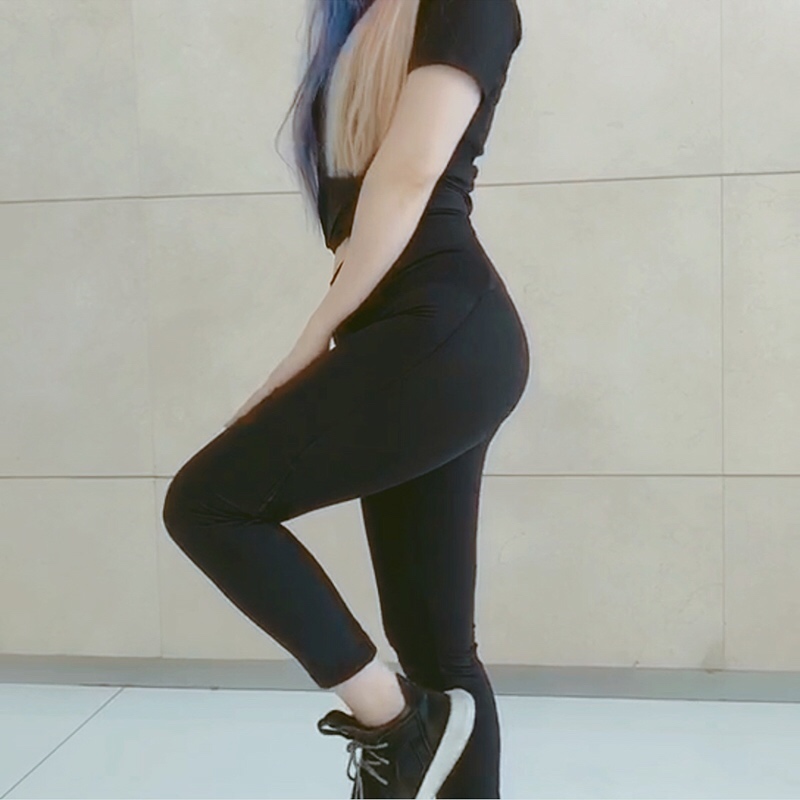 Women's special price discounted speed dry deodorant compression pants small black pants yoga pants sunscreen 9 Pants Improve Blood Circulation-Taobao