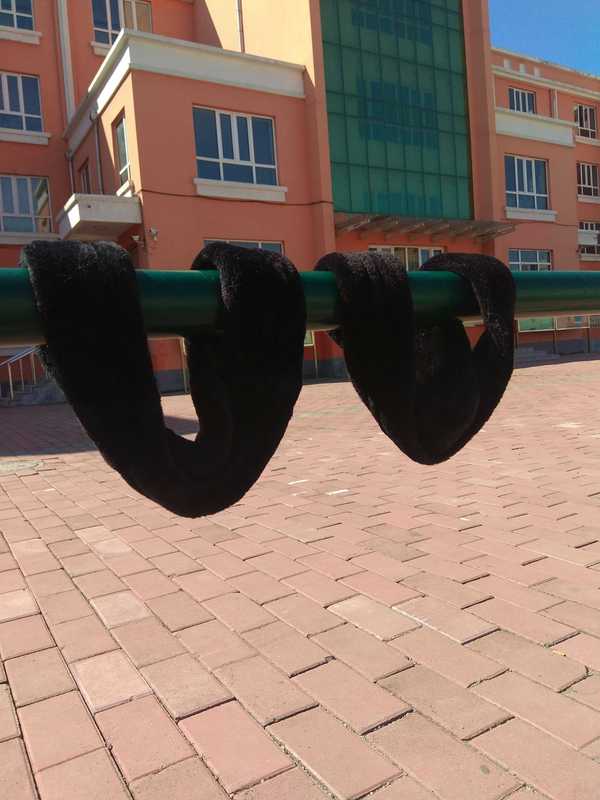 Horizontal Bar Large Loop Protective Cover Protective Belt Protective Rope Pull-Up Deadlift Assist Anti-Shedding Neck Shoulder Lumbar Traction