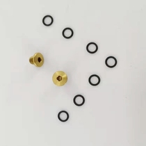 Shimano M8000 brake oil injection screw cylinder screw slxm7000 titanium alloy oil injection screw sealing ring