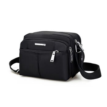 Multi-layered nylon casual oxford cloth mini crossbody bag