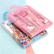 Kindergarten primary school childrens holiday activities birthday gifts prizes school supplies stationery set Gift Box Wholesale