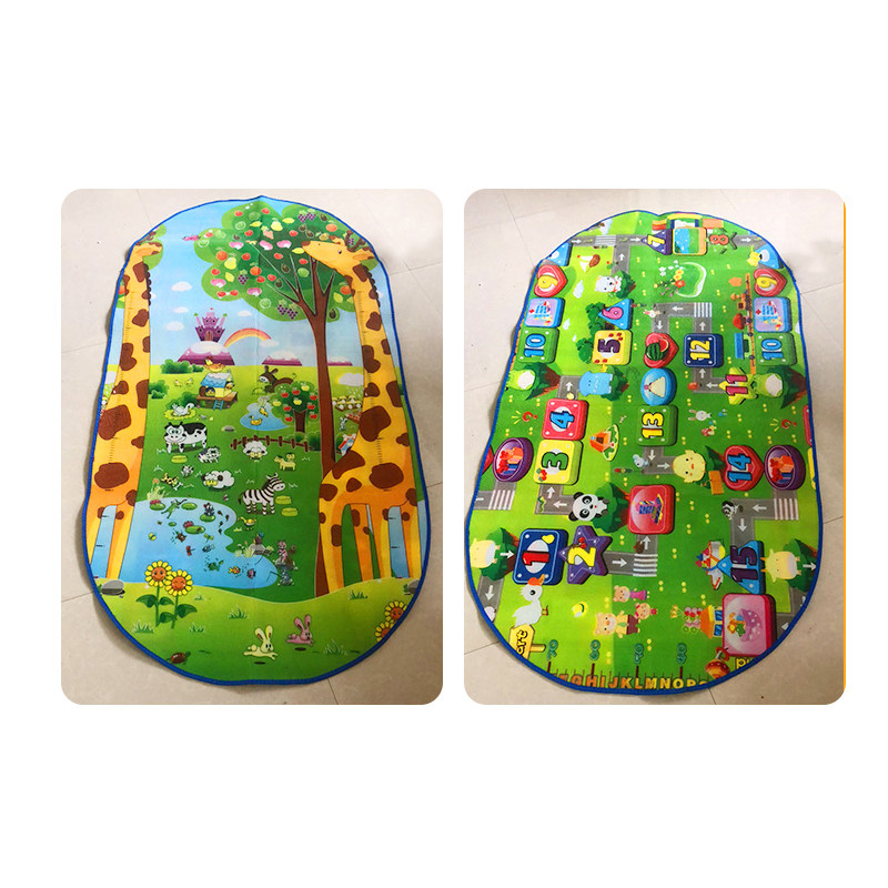 Baby children's crawling mat summer thickening season foam tatami bedroom living room non-toxic foldable large moisture-proof mat