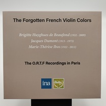 Out of print first recording CDSMBA110 The Forgotten French Violin Master 4CD