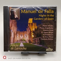 Out of print ALC1437 Larrocha Fallas piano works Hispavox recording