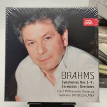 Supraphon SU3868 Complete Brahms Symphonies Jiri Belohlavek 4CD