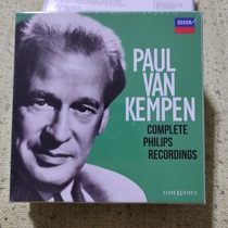 Out of print ELQ4840237 Paul van Kempen Philips complete recordings 10CD
