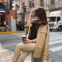 Zhao Jin - Jin Italy without coating sheep skin - free skin of loose and casual leather coat short coat