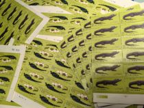 The price of T85 Alligator single set of stamps (all original rubber products) is the price of a single set