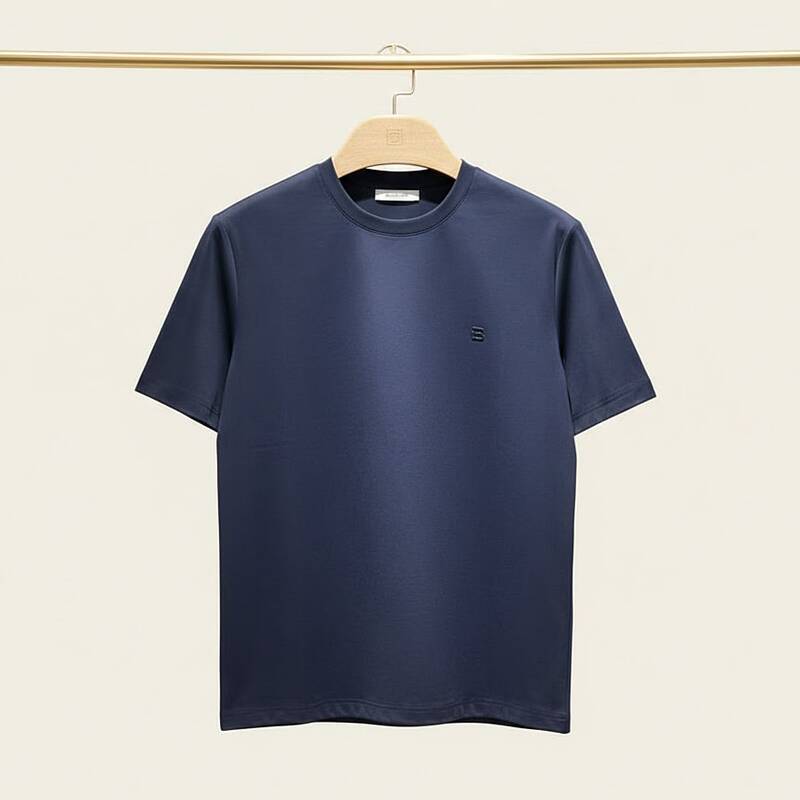 Negotiable Price! Bosssunwen Men's Spring and Summer Short-Sleeved T-Shirt A621T802