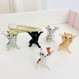 Забавная милая настольная игрушка, кот, популярно в интернете, подарок на день рождения