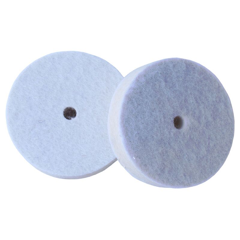Import high density felt wheel fine wool wool wheel mirror polished disc industrial flat fine wool cushion polished wheel
