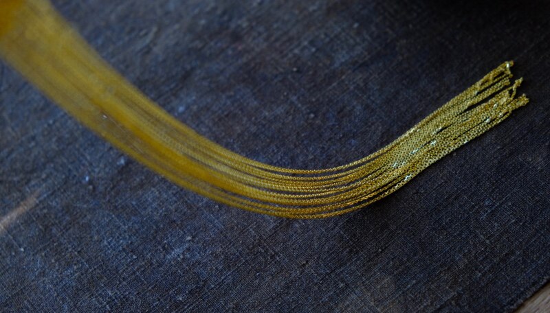 Warm soft 18k pure gold fine gold chain naked chain 40 42 45cm 45cm workmanship not vulgar