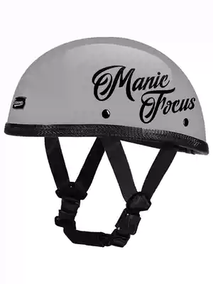 Summer Japanese-style lightweight retro helmets for men and women calf Harley-Davidson half helmet personality watermelon skin scoop helmet large size