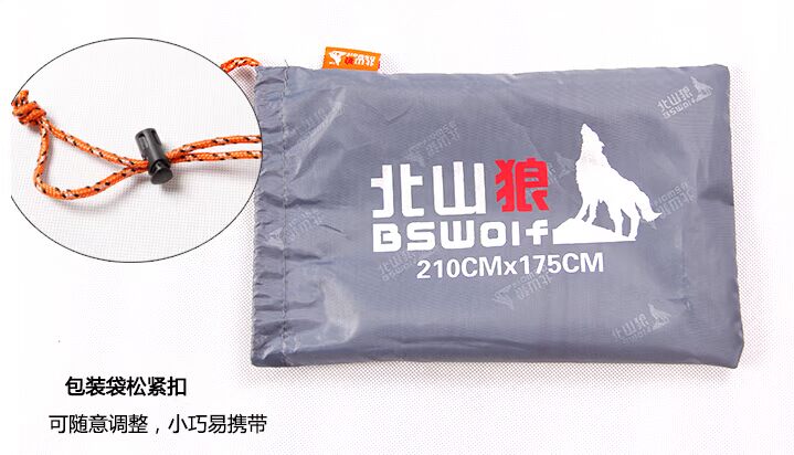 Beishan Wolf Cắm trại ngoài trời Oxford vải ba lều thảm vải mat ẩm mat dã ngoại mat phiên bản nâng cấp không thấm nước - Thảm chống ẩm / Mat / Gối xốp thảm trải sàn