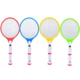 Перезаряжаемая электрическая мухобойка от комаров с зарядкой, средство от комаров, съемный фонарь