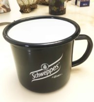  Enamel cup Mug Beer cup Coffee cup Office handy cup Heating cup Milk cup Couple cup Foreign trade original single