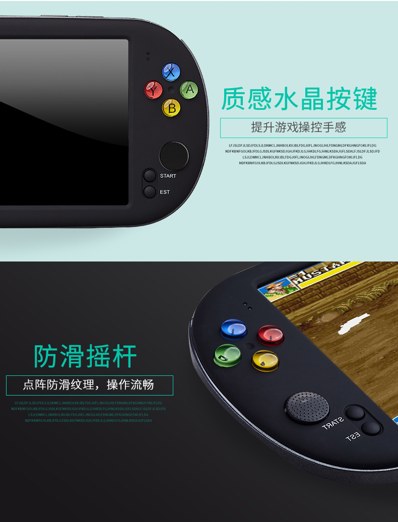 Cassidy PSP game console cầm tay Q700 hoài cổ FC màn hình lớn arcade cầm tay game console trẻ em GBA video game máy chơi game cầm tay nintendo
