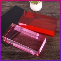 Finely ground colored brick glass brick transparent square glass partition wall crystal brick bar table transparent curtain wall scenery wall