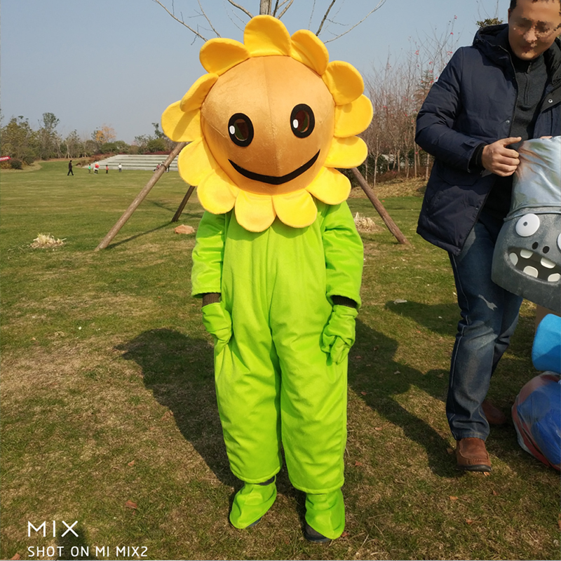 Plants Vs. Zombies Kids Sunflower Costume 