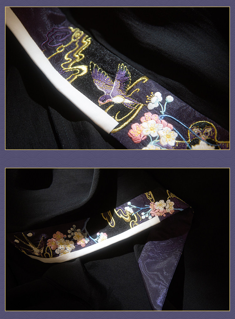 Китайцы одежда наборы 瞳莞原创宋制汉服女云自无心风筝刺绣飞机袖日常吊带内搭通勤褶裙