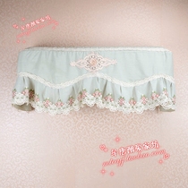  Fabric embroidery lace Air conditioning cover 1P1 5P Air conditioning dust cover cover towel Air conditioning hang-up cover Kiyosumi Mingyue