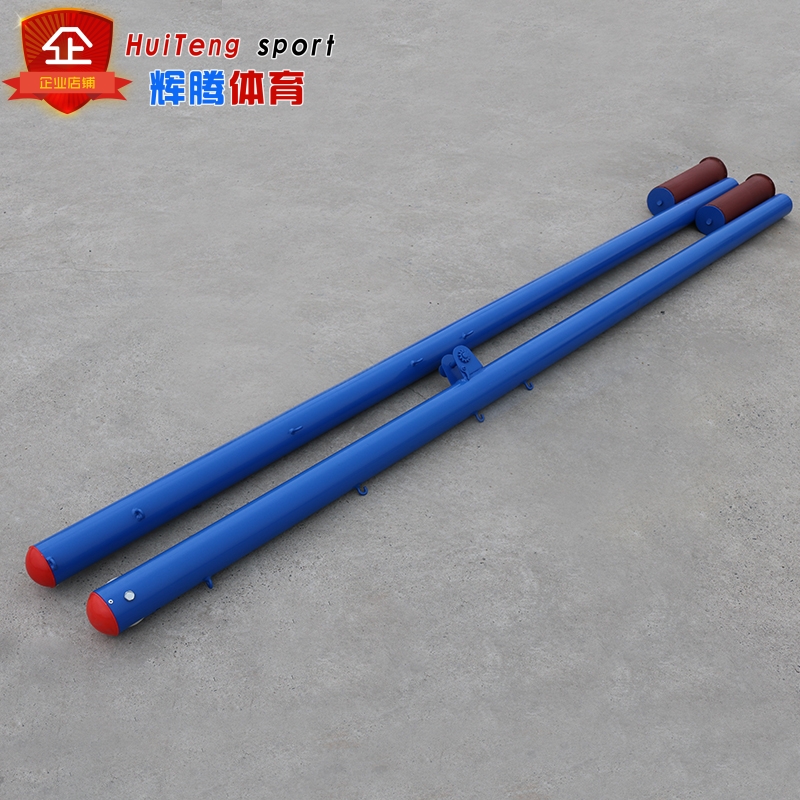 Outdoor game buried volleyball column Beach volleyball rack Buried air volleyball column grid