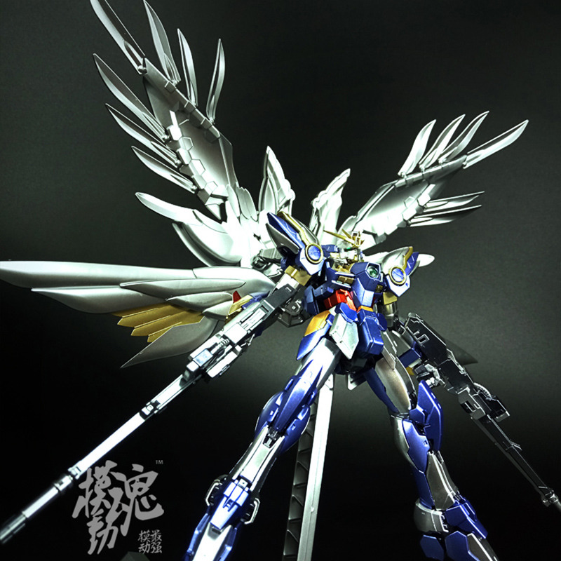 Tâm trạng ủ rũ Authentic Bandai Gundam model RG17 thiên thần cánh bay loại 0 cho đến lắp ráp hợp kim màu EW - Gundam / Mech Model / Robot / Transformers gundam hg giá rẻ
