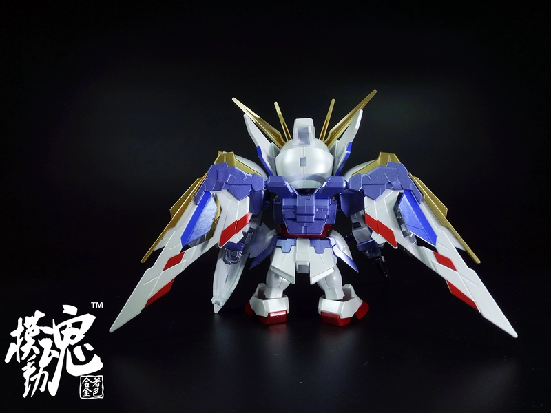 Linh hồn đúc Bandai SD cho đến mô hình BB366Wing Gundam bay cánh EW.Ver hợp kim màu - Gundam / Mech Model / Robot / Transformers