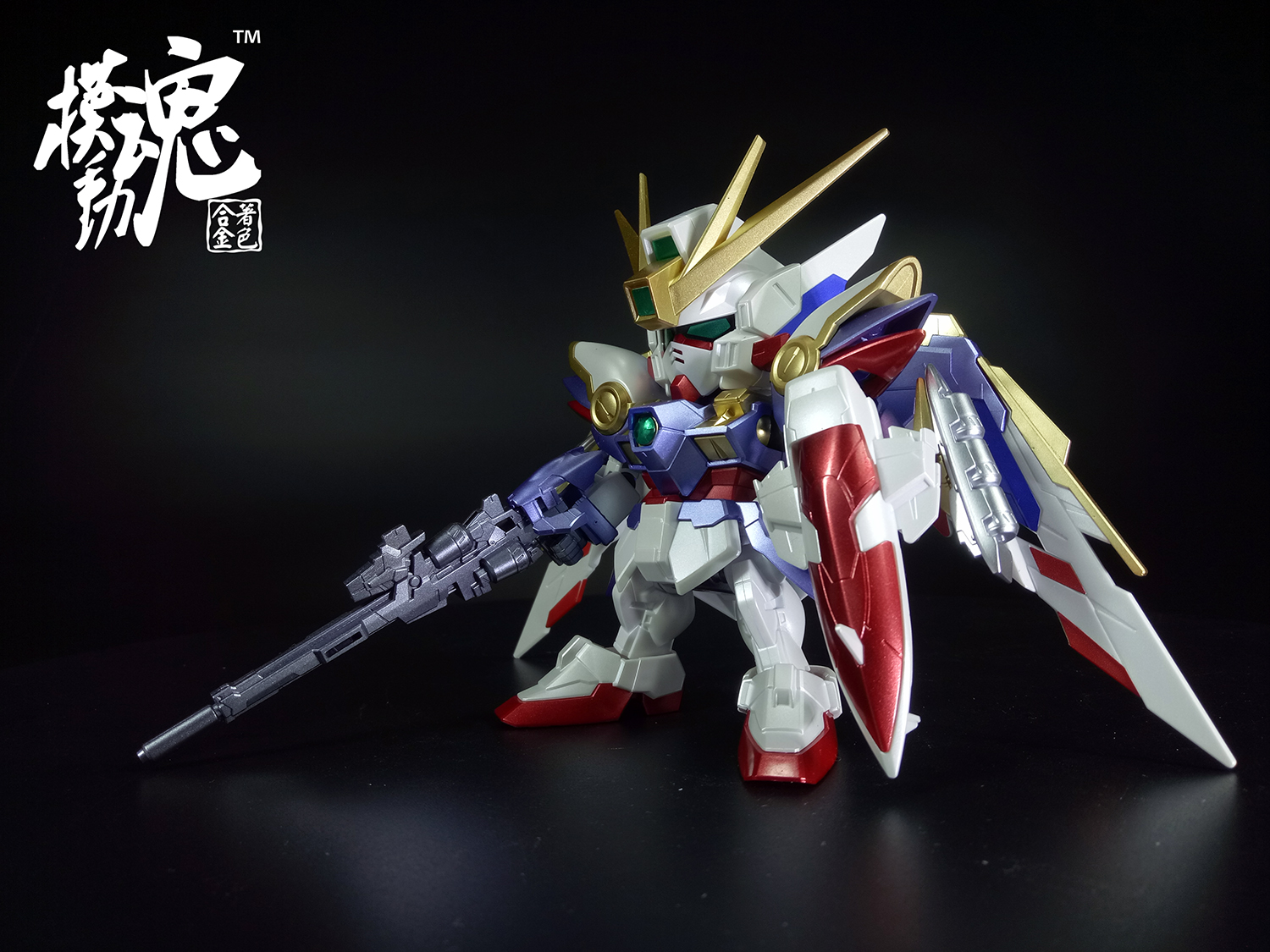 Linh hồn đúc Bandai SD cho đến mô hình BB366Wing Gundam bay cánh EW.Ver hợp kim màu - Gundam / Mech Model / Robot / Transformers mô hình gundam mini