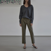 mytopbuyer BNPS popular high waist feet trousers new color light mint green dark spring green jump link