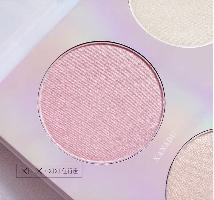 Tại chỗ VENUS MARBLE bốn màu fritillary cao bóng đá cẩm thạch bột cao bột màu sắc tốt phấn highlight mac