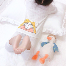 Childrens pajamas girls womens summer air-conditioning season home clothes mens spring and autumn childrens pure cotton baby thin childrens breathing suit
