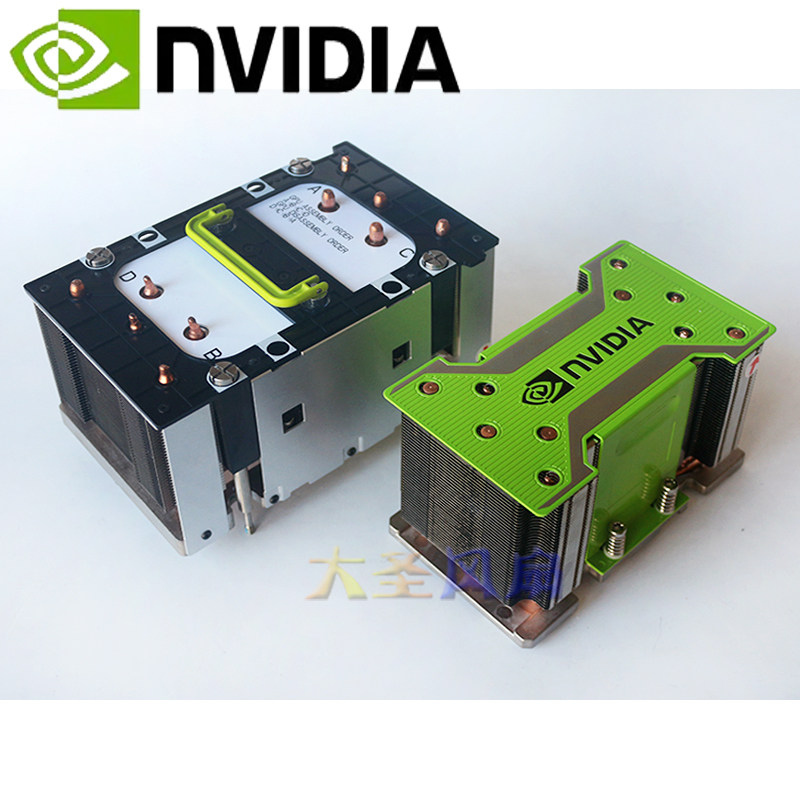 Nvidia Tesla V100 Sxm3 พร้อมแชสซี Am4 1151 CPU แบบระบายความร้อนด้วยแผ่นระบายความร้อนแบบพาสซีฟ