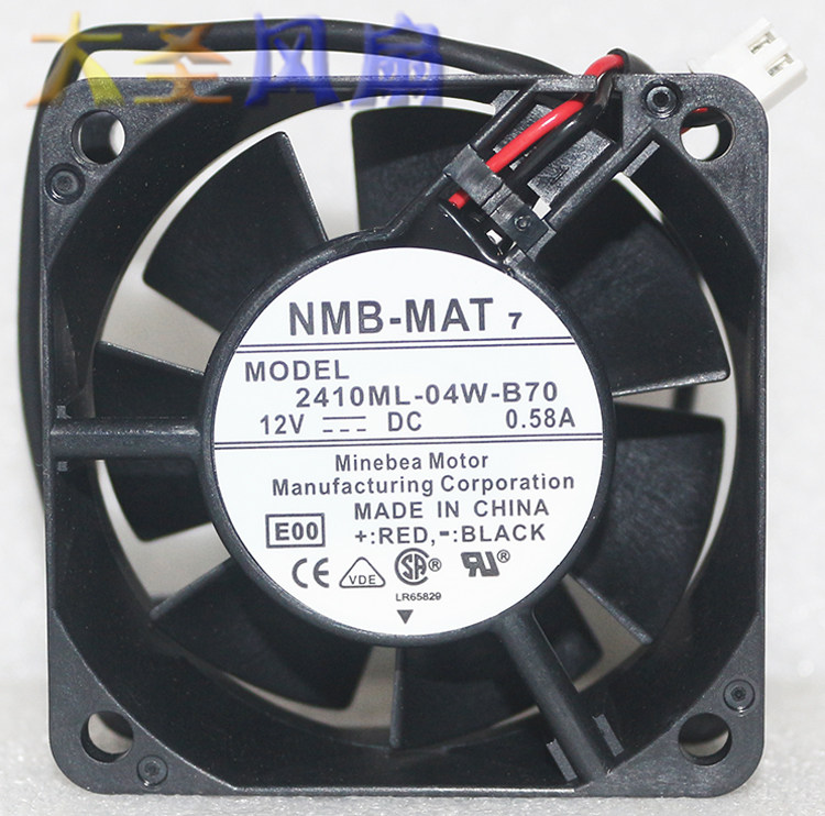 NMB-MAT 2410ML-04W-B70 6025 12V 双滚珠轴流风扇评价- 淘宝网