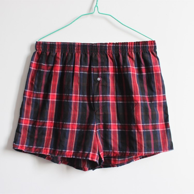 Quần lót nam Trang chủ giản dị thoáng khí Quần cotton nhẹ thoải mái Quần nam thoải mái quần ống rộng nam