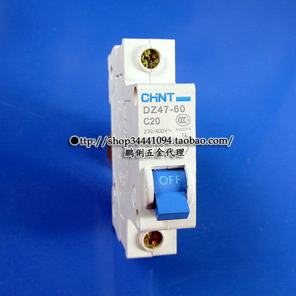 Zhengtai DZ-47 air switch 1P* 10A162032405060A air circuit breaker
